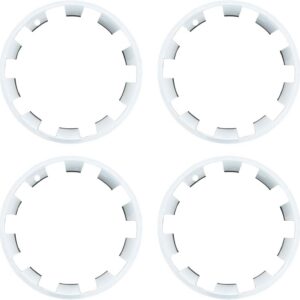 for Tesla Model Y 20 Inch Helix Wheel Rim Protector Hubcaps Helix Wheels Rim Cover Tire Trim Rings Silver 4Pcs Model Y Accessories