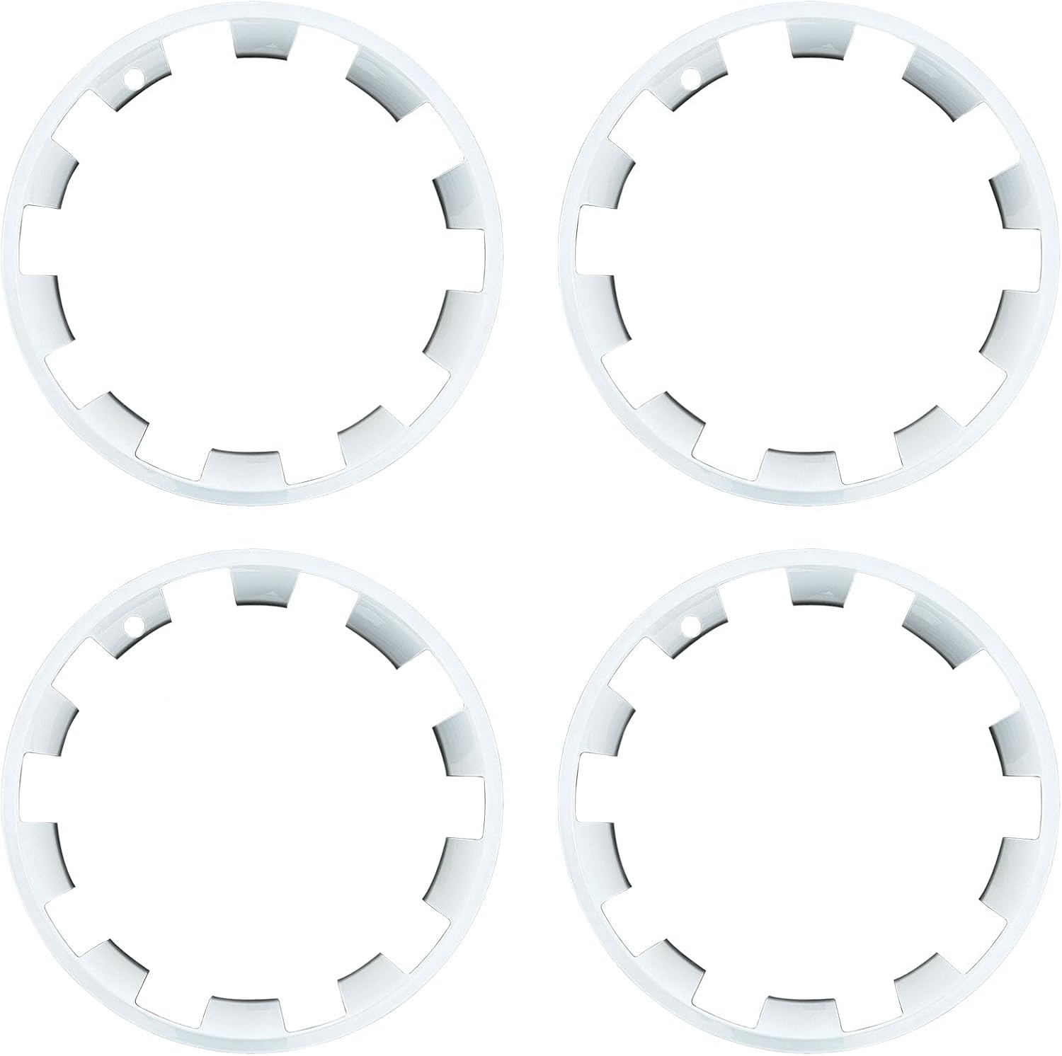 for Tesla Model Y 20 Inch Helix Wheel Rim Protector Hubcaps Helix Wheels Rim Cover Tire Trim Rings Silver 4Pcs Model Y Accessories