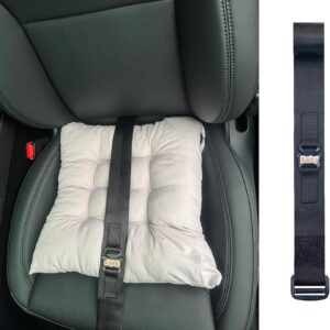 Seat Cushion Fastening Strap, Fixing Seat Cushions or Automotive Seat Cushions on Seat, Prevent The Seat Cushion from Moving During Use, Black Color